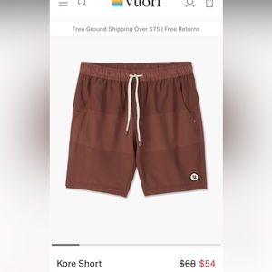 Vuori core short men’s - xl